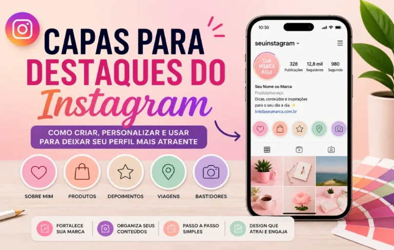 Leia mais sobre o artigo Capas para destaques do Instagram: como criar, escolher e colocar no perfil