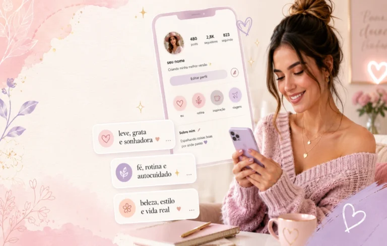 Leia mais sobre o artigo Biografia para Instagram feminina: frases prontas, modelos e dicas para criar a sua
