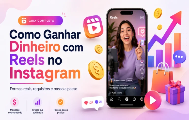 Leia mais sobre o artigo Como Ganhar Dinheiro com Reels no Instagram: Formas Reais, Requisitos e Passo a Passo