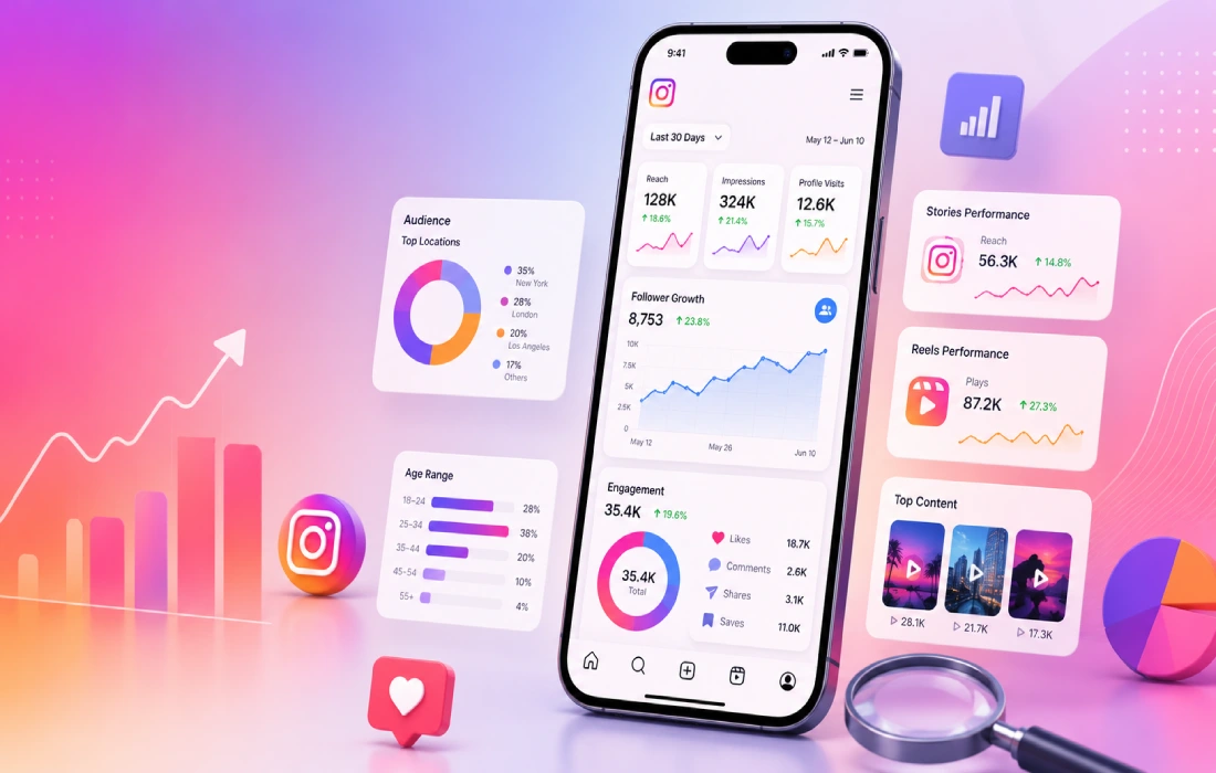 Leia mais sobre o artigo Como analisar as métricas do Instagram e transformar dados em estratégia