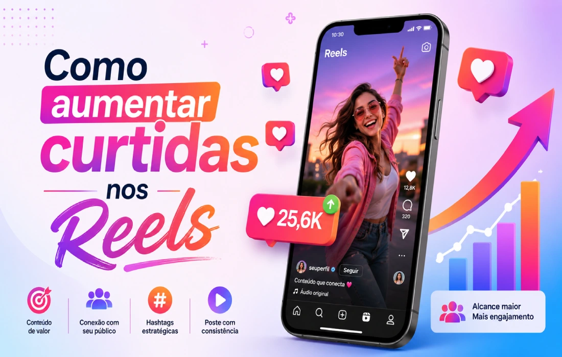 No momento, você está visualizando Como aumentar curtidas nos Reels: guia prático para ganhar mais engajamento real