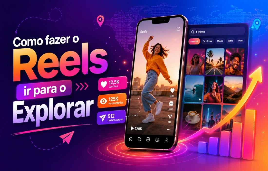 No momento, você está visualizando Como fazer o Reels ir para o Explorar: guia prático para aumentar seu alcance no Instagram