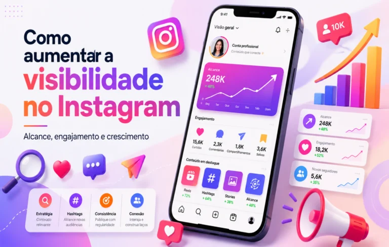 Leia mais sobre o artigo Como posso aumentar minha visibilidade no Instagram? Guia para ganhar alcance e engajamento