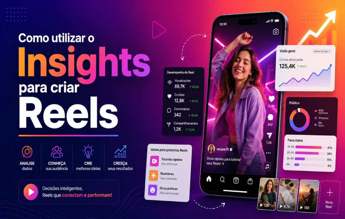 No momento, você está visualizando Como utilizar o Insights para criar Reels melhores no Instagram