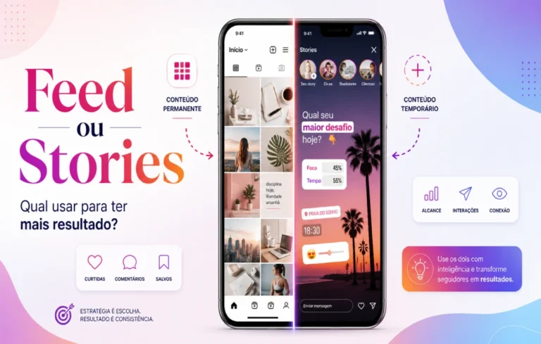 Leia mais sobre o artigo Feed ou Stories: qual usar no Instagram para ter mais resultado?