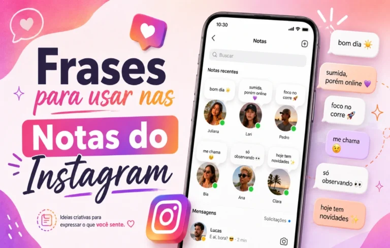 Leia mais sobre o artigo Frases para usar nas Notas do Instagram: ideias criativas para copiar