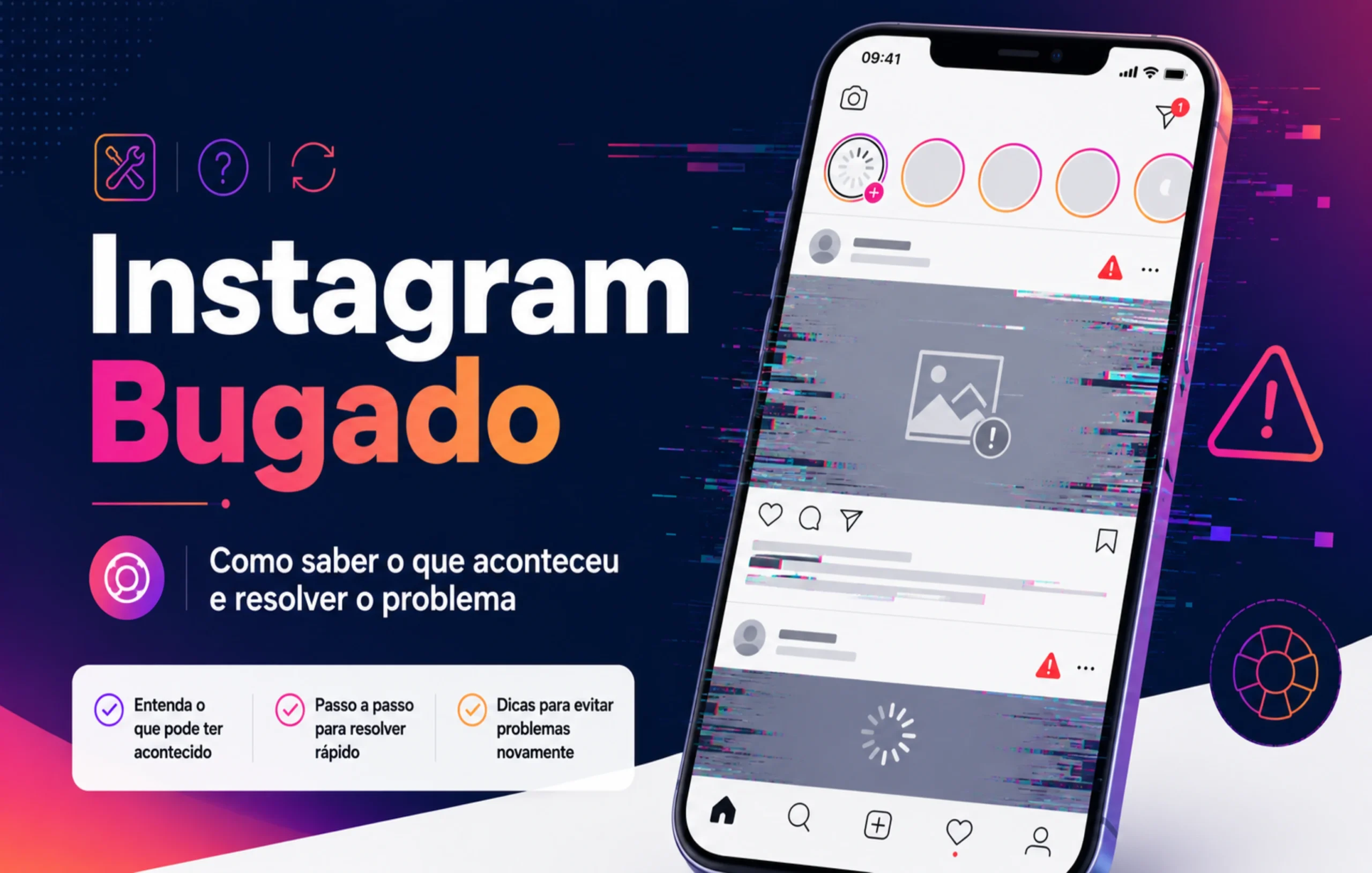 No momento, você está visualizando Instagram Bugado: Como Saber o Que Aconteceu e Resolver o Problema
