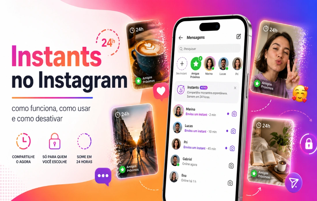 No momento, você está visualizando O que é Instants no Instagram? Entenda como funciona, como usar e como desativar