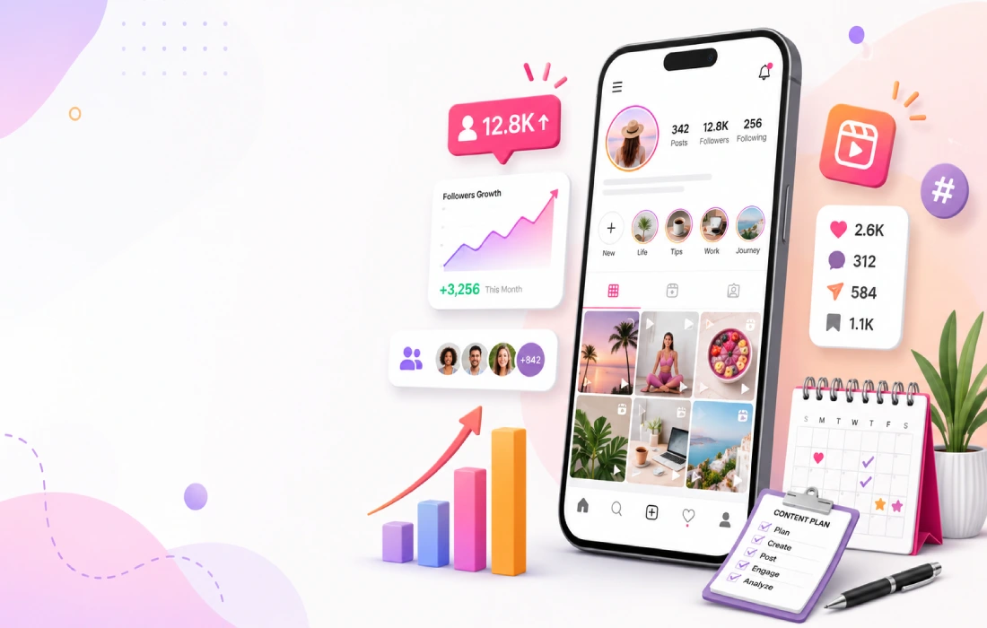 Leia mais sobre o artigo O que Fazer para Crescer o Instagram: Guia Completo para Ganhar Alcance, Seguidores e Engajamento