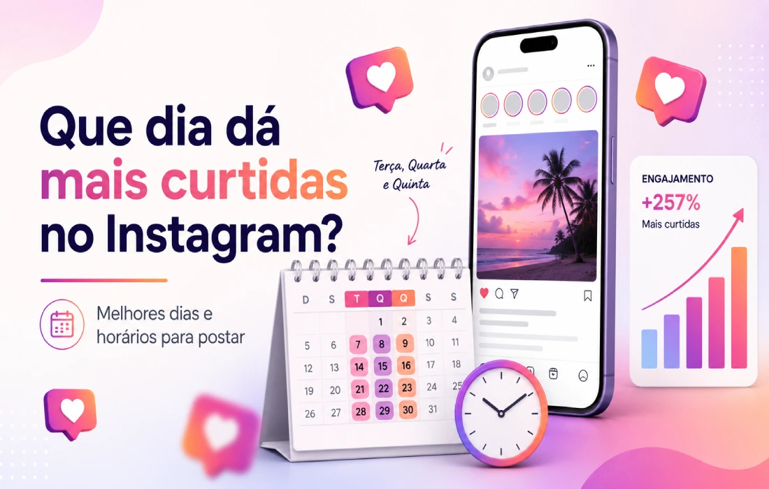 No momento, você está visualizando Que Dia Dá Mais Curtidas no Instagram? Melhores Dias e Horários