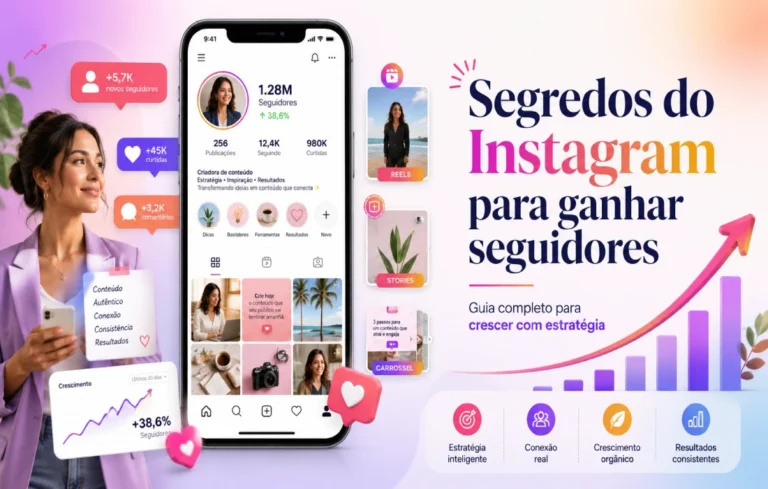 Leia mais sobre o artigo Segredos do Instagram para ganhar seguidores: guia completo para crescer com estratégia