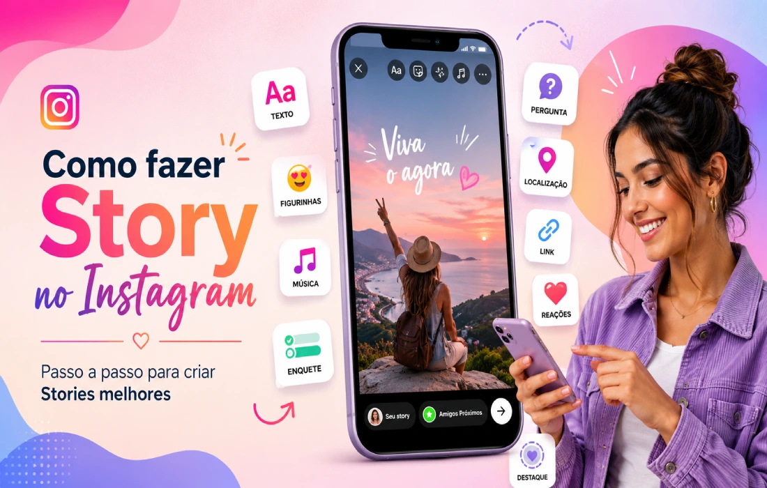 No momento, você está visualizando Como fazer Story no Instagram: passo a passo e ideias para criar Stories melhores
