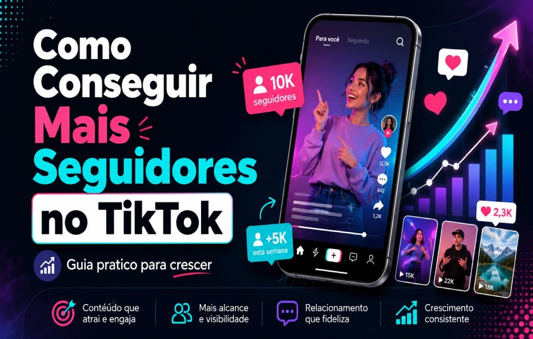 No momento, você está visualizando Como Conseguir Mais Seguidores no TikTok: Guia Prático para Crescer
