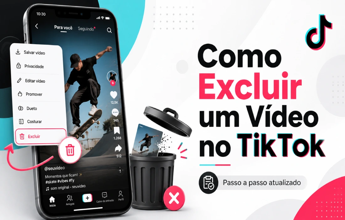 No momento, você está visualizando Como Excluir um Vídeo no TikTok: Passo a Passo Atualizado