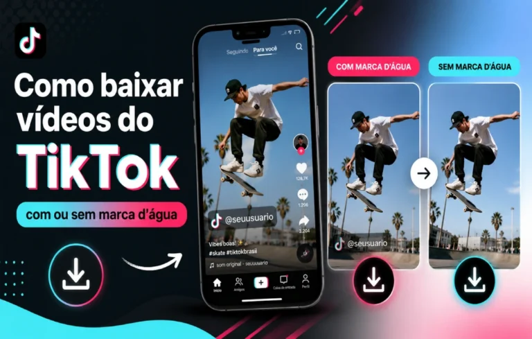 Leia mais sobre o artigo Como baixar vídeos do TikTok com ou sem marca d’água