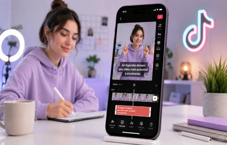 Leia mais sobre o artigo Como colocar legendas no TikTok: passo a passo completo