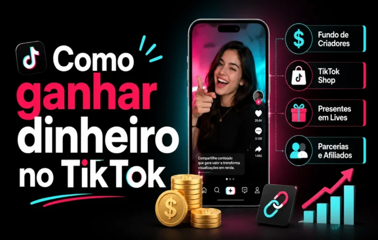 Leia mais sobre o artigo Como ganhar dinheiro no TikTok: formas reais de monetizar sua conta
