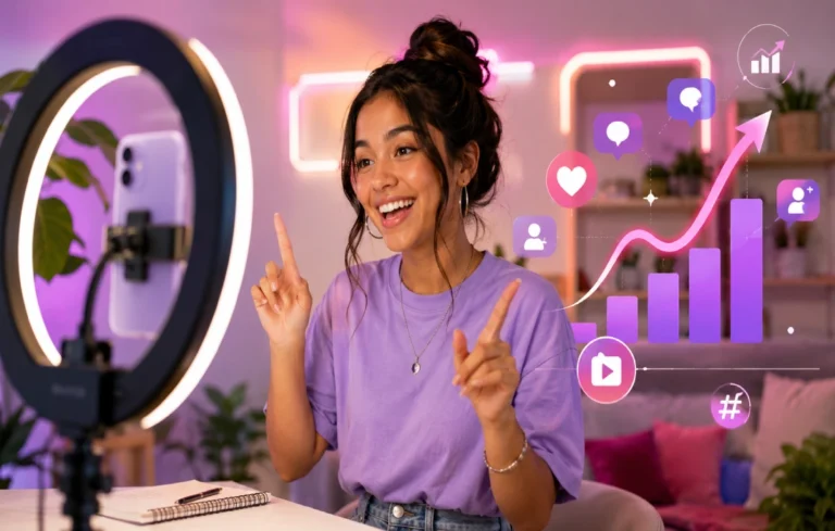 Leia mais sobre o artigo Como se Tornar uma Influencer no TikTok: Guia para Começar do Zero