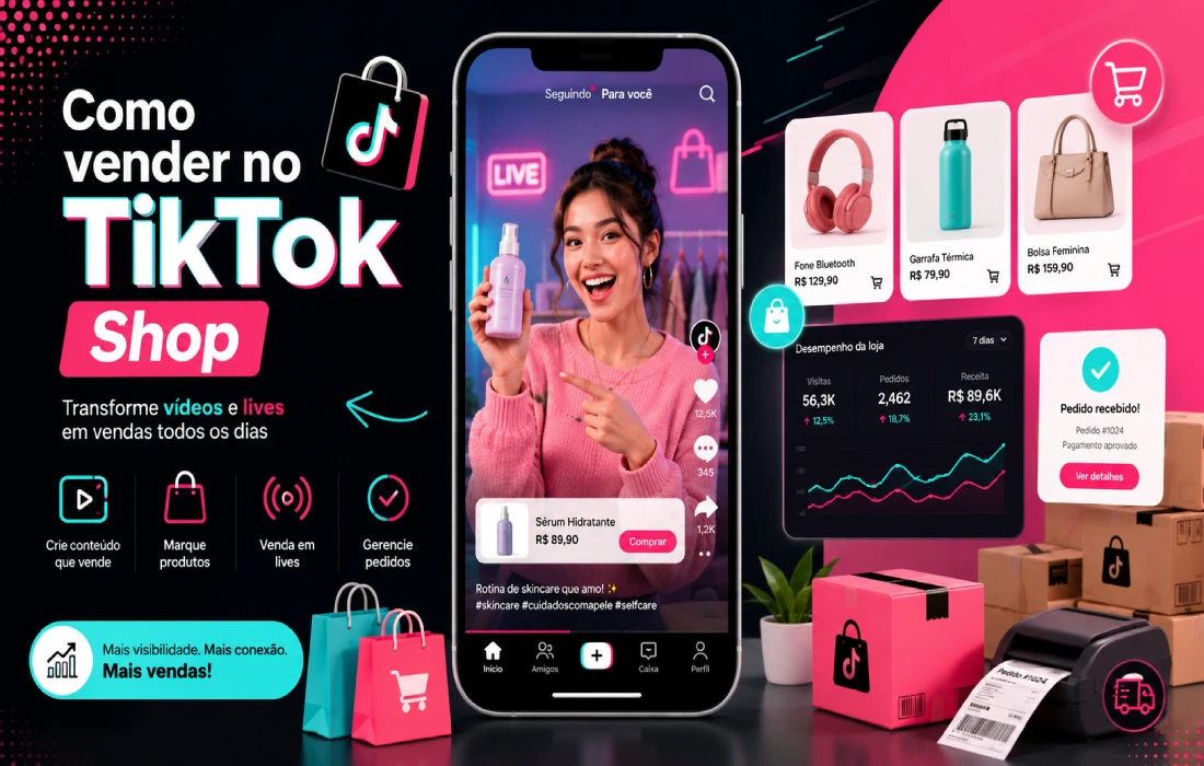 No momento, você está visualizando Como vender no TikTok Shop: passo a passo para começar