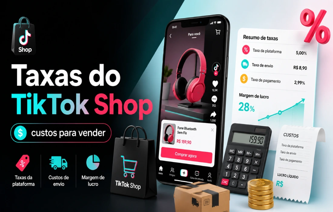 No momento, você está visualizando Quais são as taxas do TikTok Shop? Veja os custos para vender