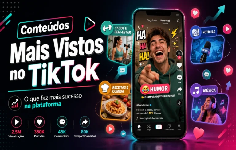 Leia mais sobre o artigo Qual o tipo de conteúdo mais visto no TikTok? Veja o que faz sucesso