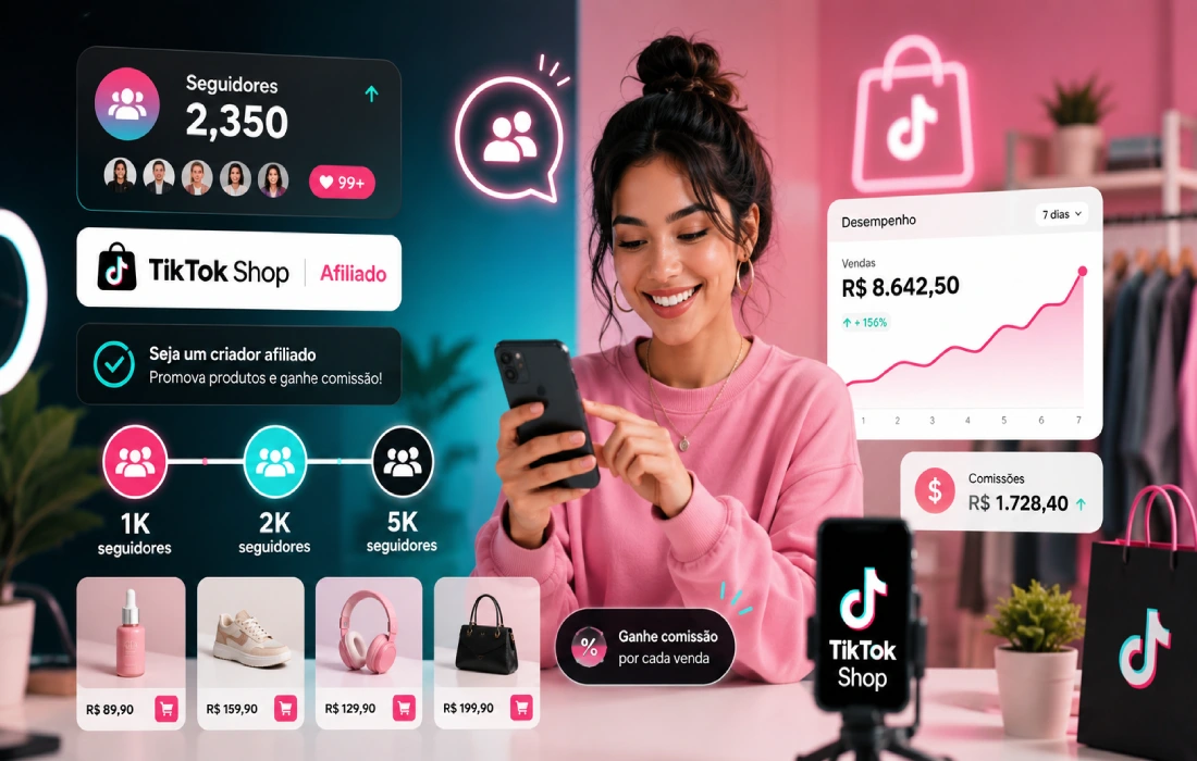 No momento, você está visualizando Quantos seguidores precisa para ser afiliado no TikTok Shop?