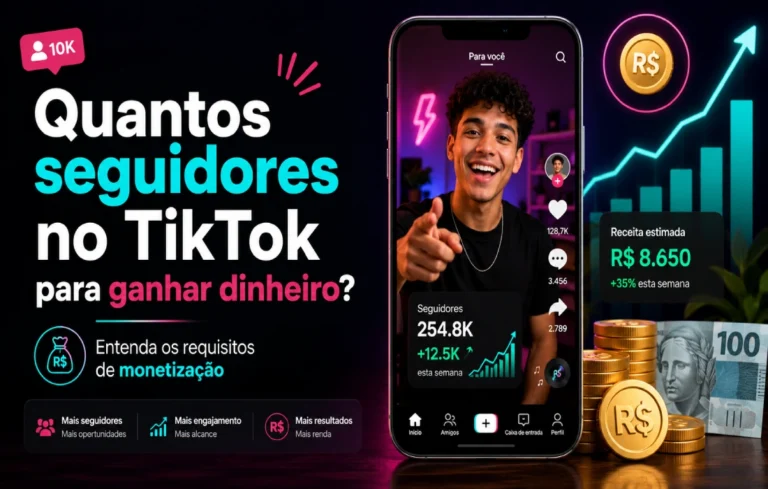 Leia mais sobre o artigo Quantos seguidores tem que ter no Tiktok para ganhar dinheiro?