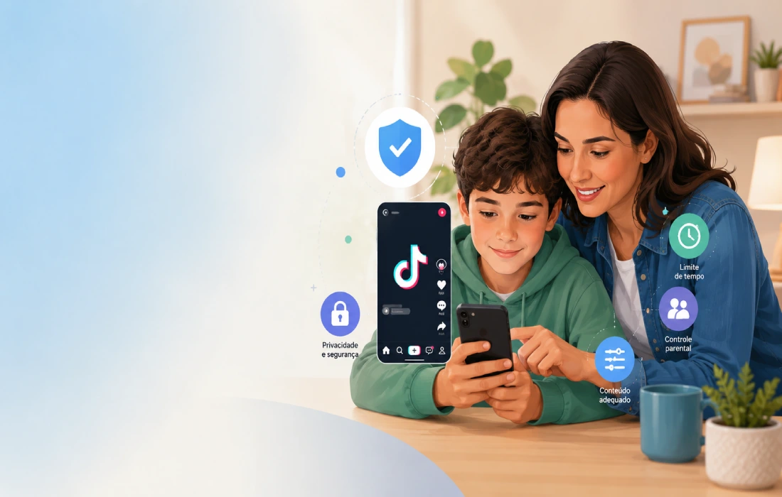 Leia mais sobre o artigo Tem TikTok para crianças? Veja a idade mínima e como proteger seu filho